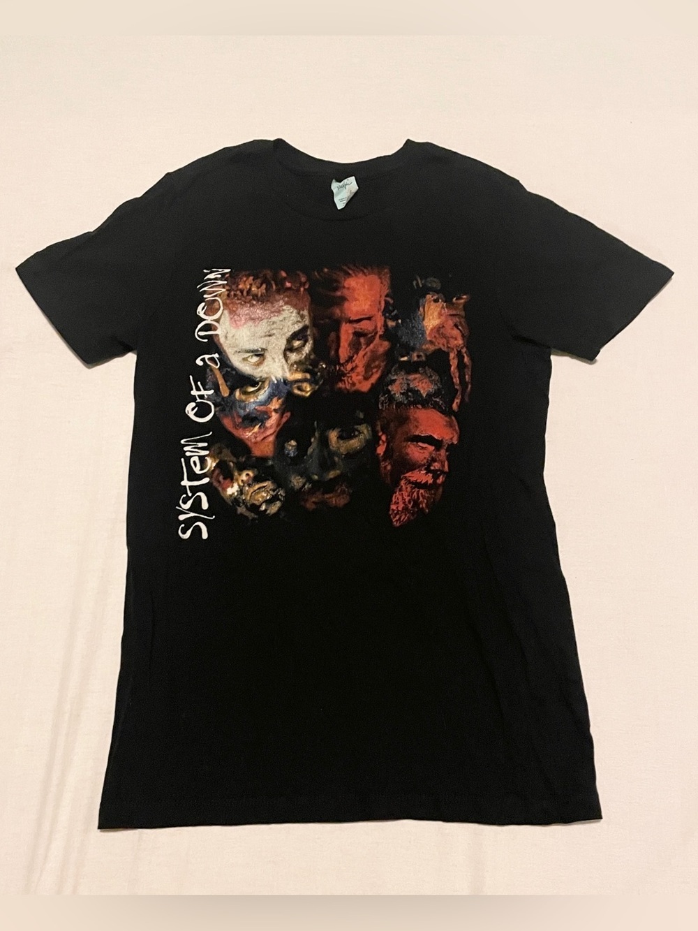 System Of A Down SOAD Self-Titled Album Graphic T-Shirt Small